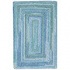 Capel Rugs Shadowbox Juliette 2x3 Deep Blue Sea Area Rugs