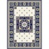 Carpet Art Deco Primavera 4 X 5 Elegance/prussian-blue Area Rugs