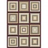 Carpet Art Deco Fantasy 5 X 8 Trip/purper Area Rug