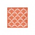 Nejad Rugs Shells Nouveau 5 Square Coral Area Rugs