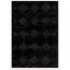 Couristan Focal Point 4 X 6 Precision Black Area Rugs
