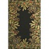 Kas Oriental Rugs. Inc. Emerald 2 X 8 Emerald Black Tropical Bor