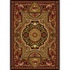 Carpet Art Deco Vintage 8 X 10 Roi-soleil/black Current Area Rug