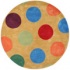 Nejad Rugs The Bright Collection 5 Round Dots Yell