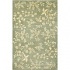 Kas Oriental Rugs. Inc. Emerald 8 Round Emerald Aqua/ivory Flora