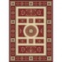 Home Dynamix Regency 8 X 8 Round Red 8307 Area Rugs