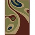 Carpet Art Deco Life 2 X 3 Flow/beige-red Area Rug