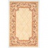 Kas Oriental Rugs. Inc. Ruby Runner 2 X 9 Ruby Ivory Border Fleu