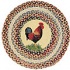 Capel Rugs Somewhere In Time 5x5 Round Ella Rooster Area Rugs