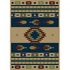 Carpet Art Deco Life 8 X 10 Aztec/beige-blue Area Rugs