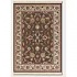 Couristan Kashimar 4 X 7 Floral Vase Mocha Brown Area Rugs