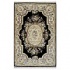 Nejad Rugs French Elegance 10 X 14 Aubuson Black/ivory Area Rugs