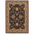 Couristan Izmir 9 X 13 Floral Bijar Ebony Area Rugs