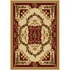Carpet Art Deco Vintage 8 X 10 Europa/blackcurrent-cream Area Ru