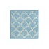 Nejad Rugs Shells Nouveau 5 Square Light Blue Area