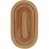 Capel Rugs Monticello 2x4 Oval Pecan` Area Rugs