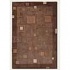 Couristan Vinyasa 4 X 6 Iron Gate Chocolate Area R