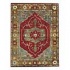 Capel Rugs Tibetan Treasures  5x8 Redgold Area Rugs