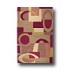 Hellenic Rug Imports, Inc. Torino 8 X 11 Conceptual Burgundy Are