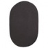 Trans-ocean Import Co. Cottage 4 X 6 Solid Black Area Rugs