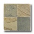 Emser Tile Antique & Tumbled Stone 4 X 4 Slate Tumbled Autumn Li