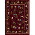 Milliken Lorelei 8 Round Garnet Area Rugs