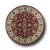 Kaleen Mystical Garden 10 Round Secret Garden Burgundy Area Rugs